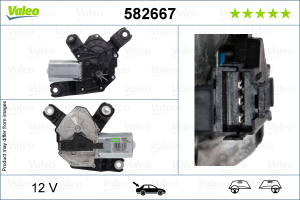 Motore tergicristallo - 582667 VALEO